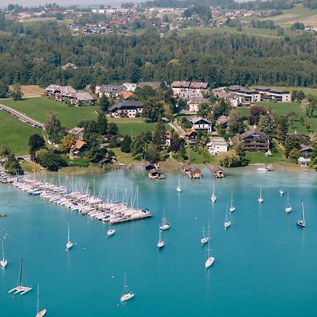 Hotel Alpenblick Attersee Esterno foto