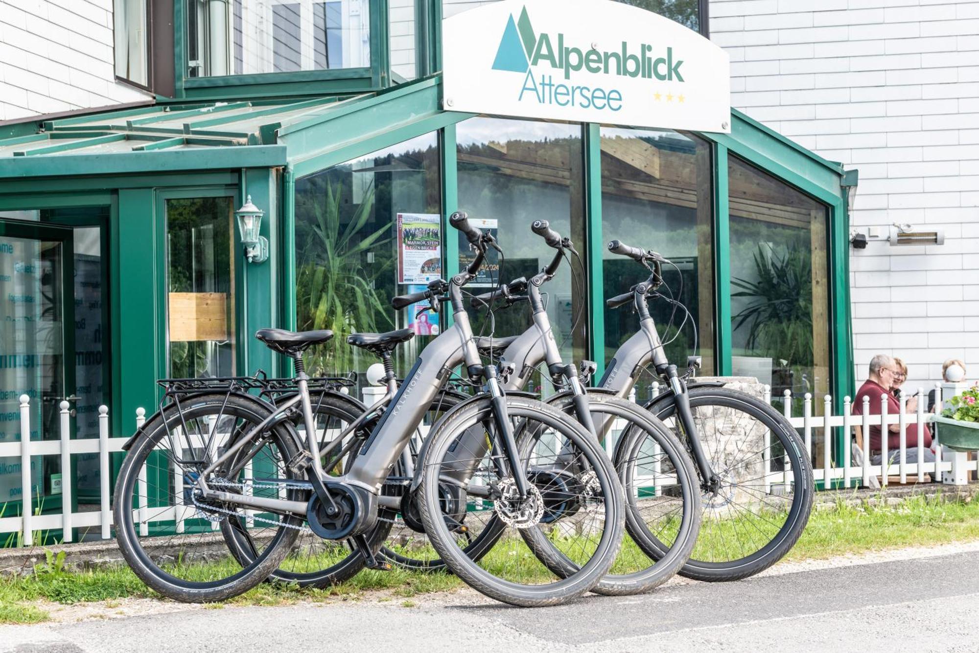 Hotel Alpenblick Attersee Esterno foto