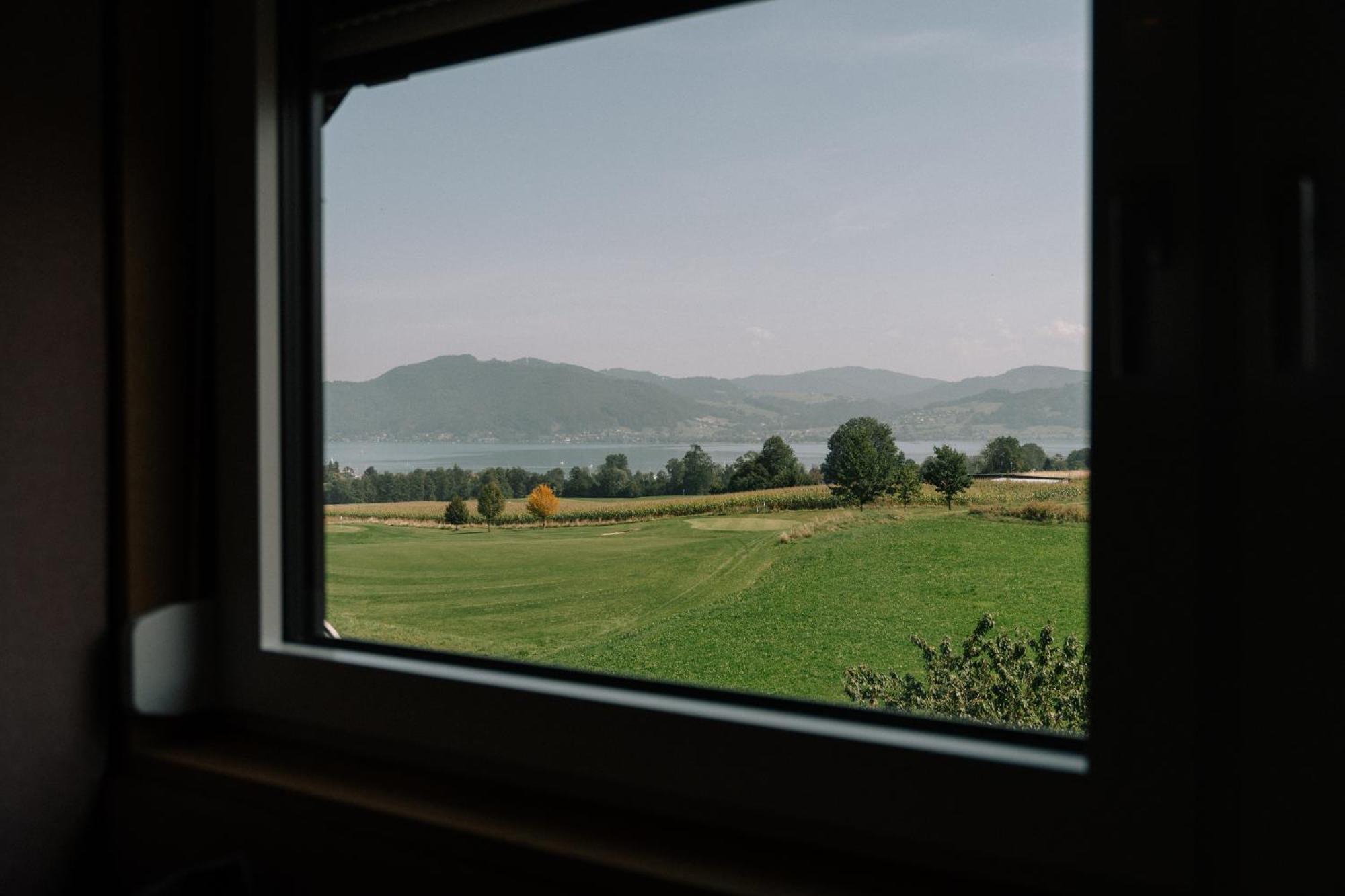 Hotel Alpenblick Attersee Esterno foto